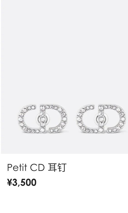 chr1st1an D10r earrings